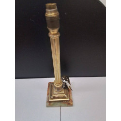 PIED DE LAMPE LAITON ONYX