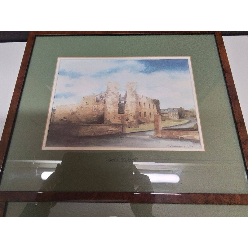 REPRODUCTION AQUARELLE CHATEAU DE KOERICH