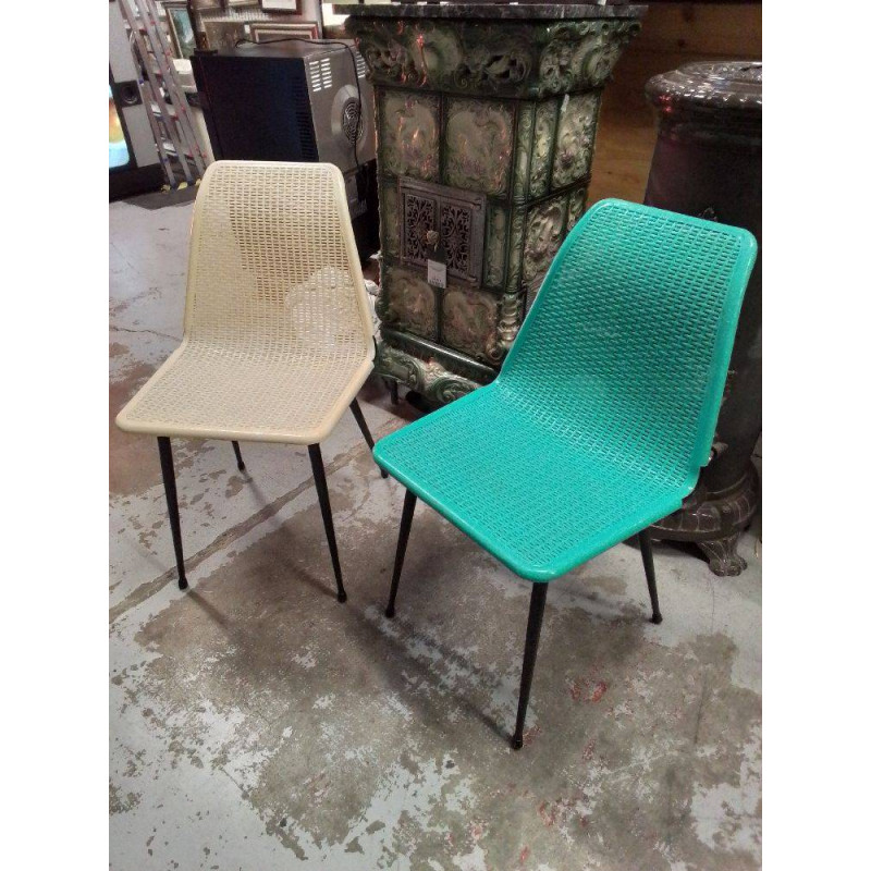 CHAISE VINTAGE FANTAISIE SAN REMO 