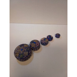 SERIE DE BOITES A PERLES 