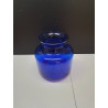 VASE VERRE BLEU 
