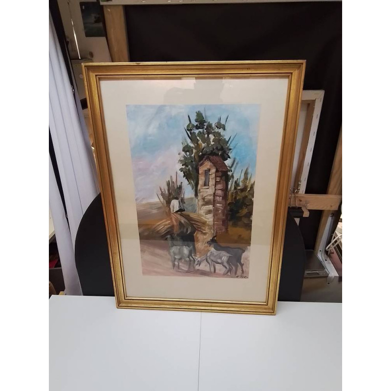 HUILE SUR TOILE SIGNEE H.PETER