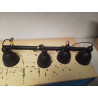 SUSPENSION STYLE INDUSTRIEL 4 FEUX 