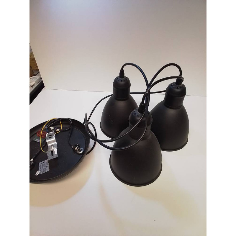 SUSPENSION STYLE INDUSTRIEL 3 FEUX 