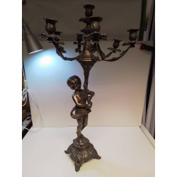 CANDÉLABRE EN BRONZE 