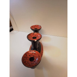 CENTRE DE TABLE BOUGEOIRS EN L\'ÉTAT 