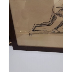 LITHOGRAPHIE JACOBY LE COURREUR