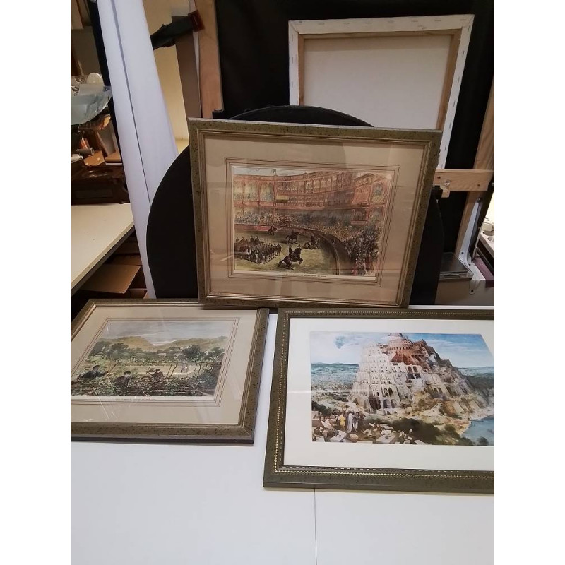 TABLEAU REPRODUCTION  LA PIECE