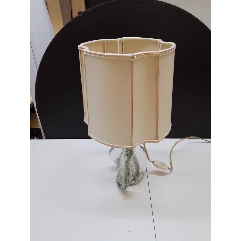 LAMPE A POSER PIED CRISTAL