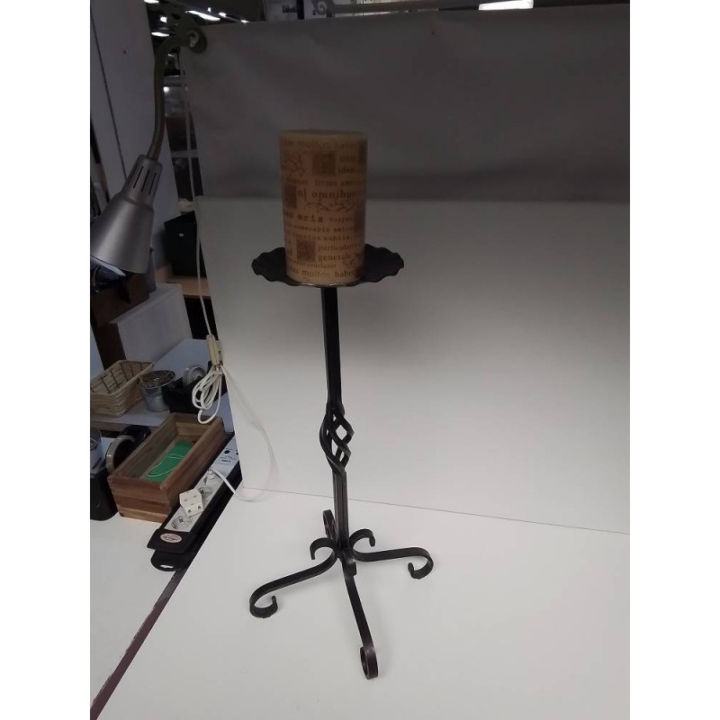 PIQUE CIERGE FER FORGÉ 