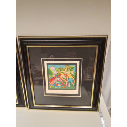 LITHOGRAPHIE DE MIHAIL CHEMIAKIN MEDECINS ET RENCONTRES LA PIECE