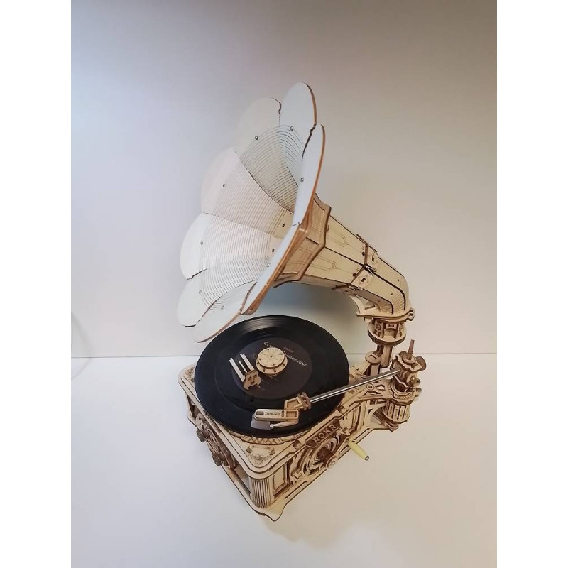 MAQUETTE BOIS GRAMOPHONE 
