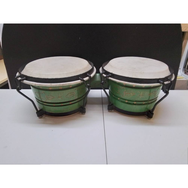 PAIRE DE BONGOS CUBAINS