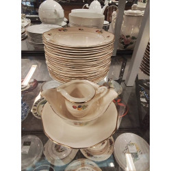 LOT DE VAISSELLE LONGWY VENISE