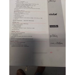 TABLEAU SIGNÉ MISCH KLEIN 