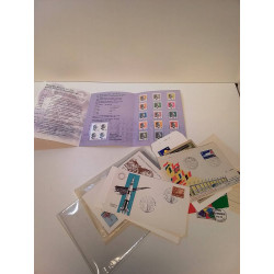 LOT TIMBRES ET CARTES...