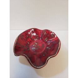 VIDE POCHE CÉRAMIQUE ROUGE 