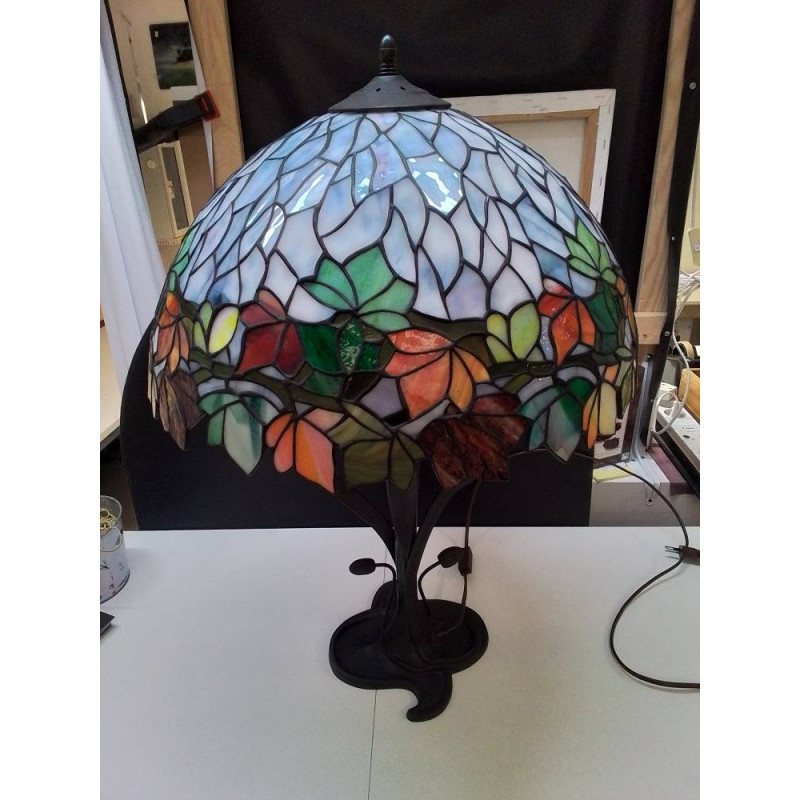 LAMPE A POSER STYLE TIFFANY 