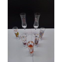 LOT DE VERRES RITZENHOFF 