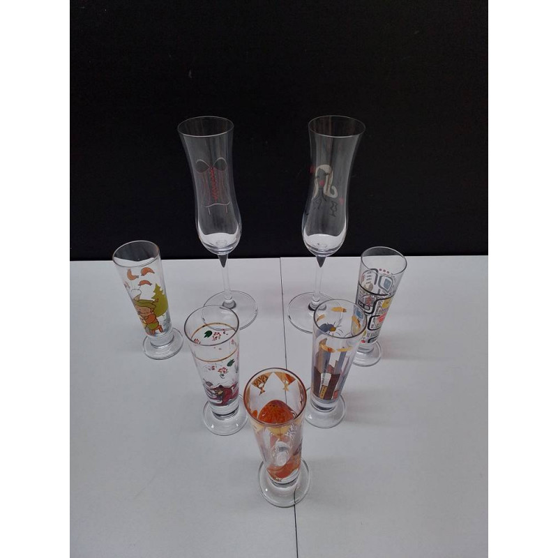 LOT DE VERRES RITZENHOFF 