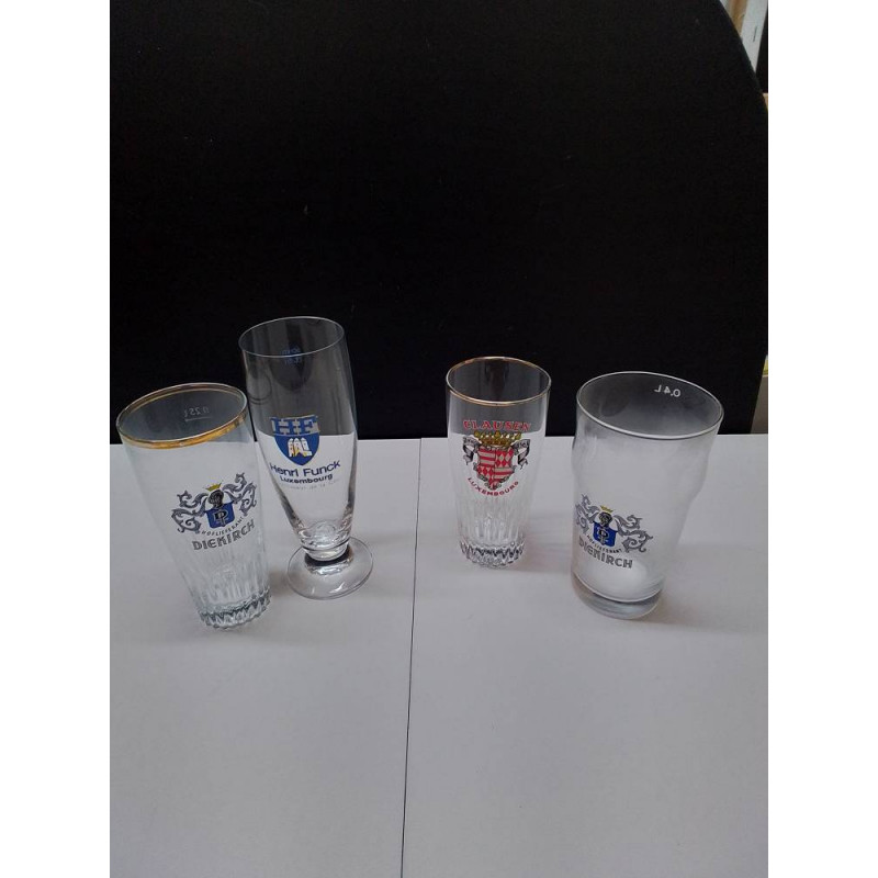 LOT VERRES LUXEMBOURGEOIS