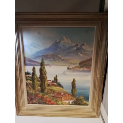 HUILE SUR TOILE SIGNEE...