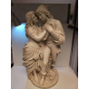 SCULPTURE ALBATRE ROMEO ET JULIETTE 70CM