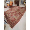 TAPIS TURQUE TON ROUGE EN LAINE 2X3