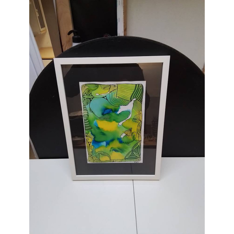 TABLEAU ABSTRAIT LA PIECE