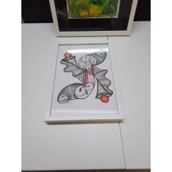 TABLEAU ABSTRAIT LA PIECE