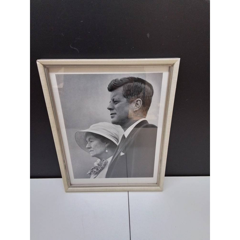 PHOTO DUCHESSE CHARLOTTE ET JFK