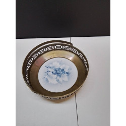 PLAT METAL ET CERAMIQUE ANCIEN