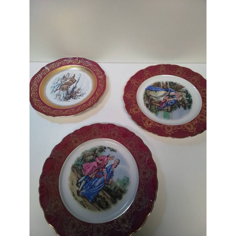 LOT D\'ASSIETTES LIMOGES 