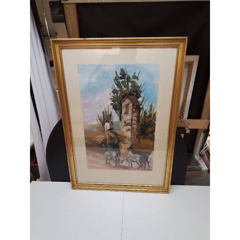 HUILE SUR TOILE SIGNEE H.PETER