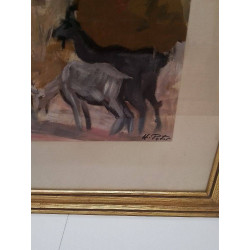 HUILE SUR TOILE SIGNEE H.PETER