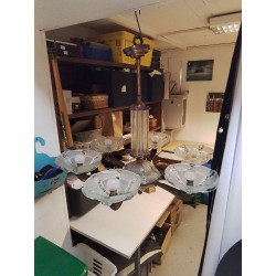 LUSTRE 6 FEUX ART DECO...