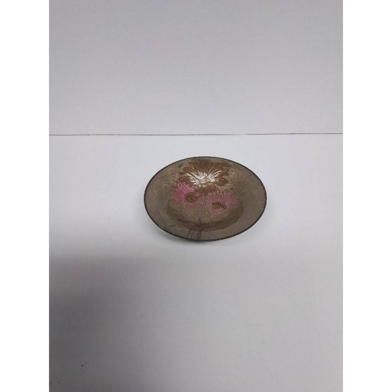 VIDE POCHE LAITON MOTIF FLEURS 