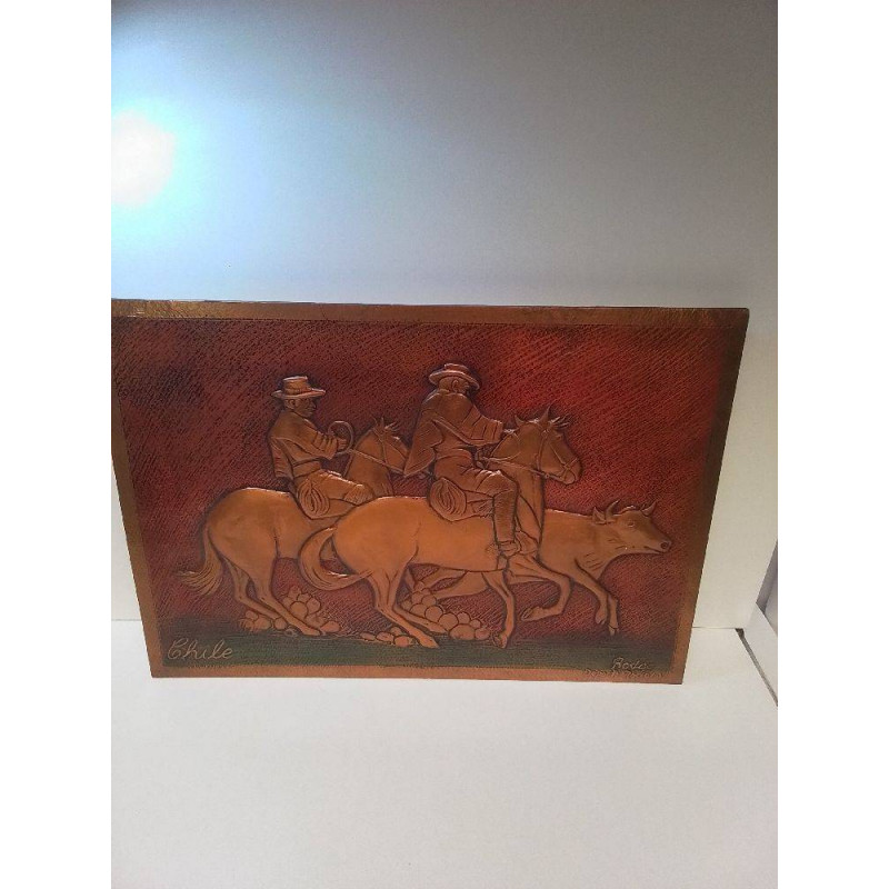 DÉCORATION MURALE EN CUIVRE 