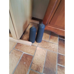 HORLOGE DE PARQUET MERISIER LIMOGES + ACCESSOIRES 