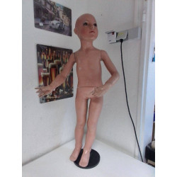 MANNEQUIN ANNEES 40 AVEC SOCLE