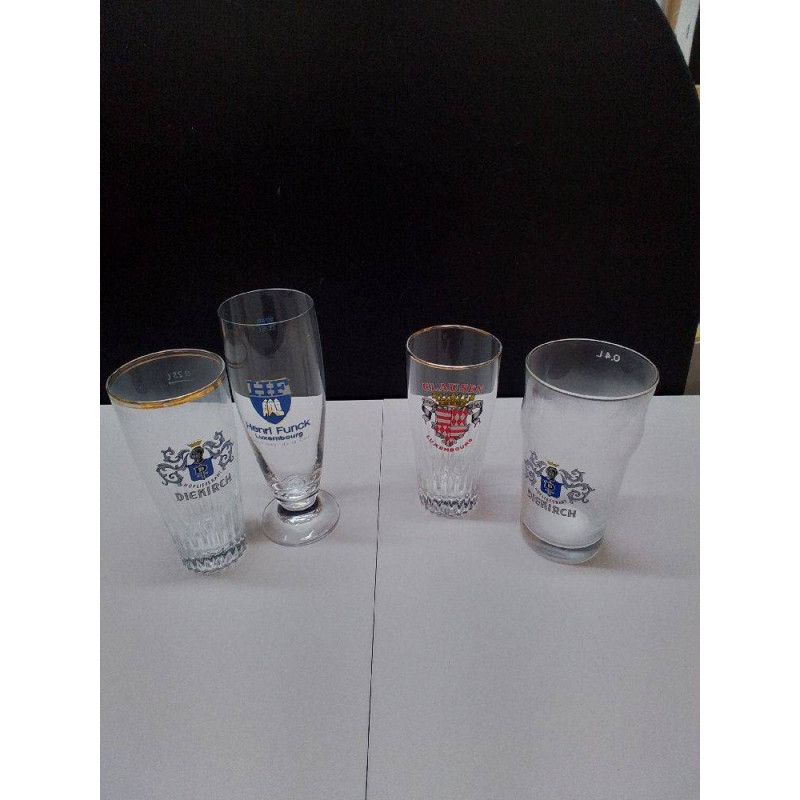 LOT VERRES LUXEMBOURGEOIS