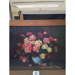 NATURE MORTE SIGNÉE HUBERTY