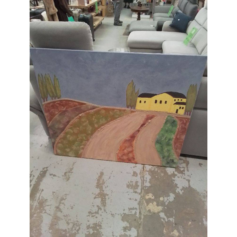 HUILE SUR TOILE SIGNÉE MALOU 