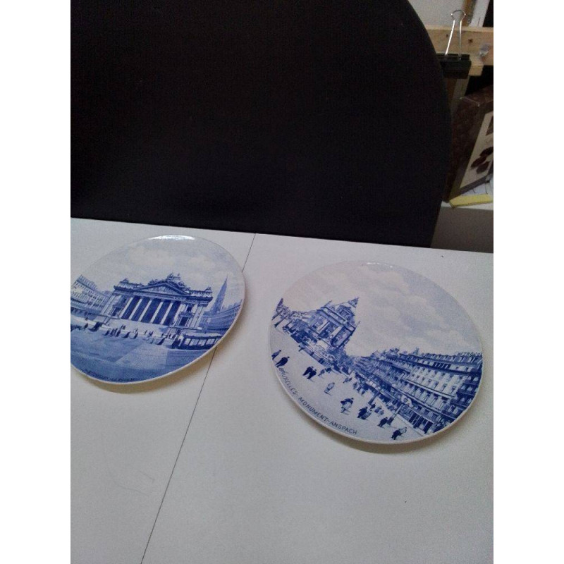 ASSIETTE BOCH LA LOUVIERE 