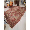 TAPIS TURQUE TON ROUGE EN LAINE 2X3