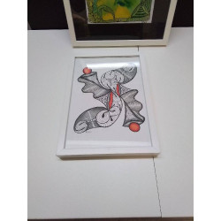 TABLEAU ABSTRAIT LA PIECE