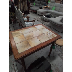 TABLE 1 TIROIR PLATEAU CARRELÉ