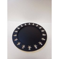 PLAT ALESSI NOIR 