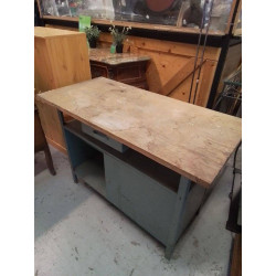 ÉTABLI METAL ET BOIS