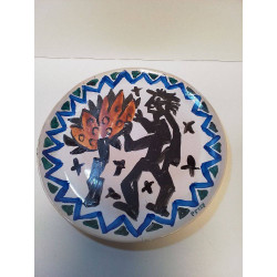ASSIETTE CÉRAMIQUE SIGNÉE...